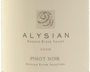 Alysian Wines Pinot Noir Russian River Selection 2010